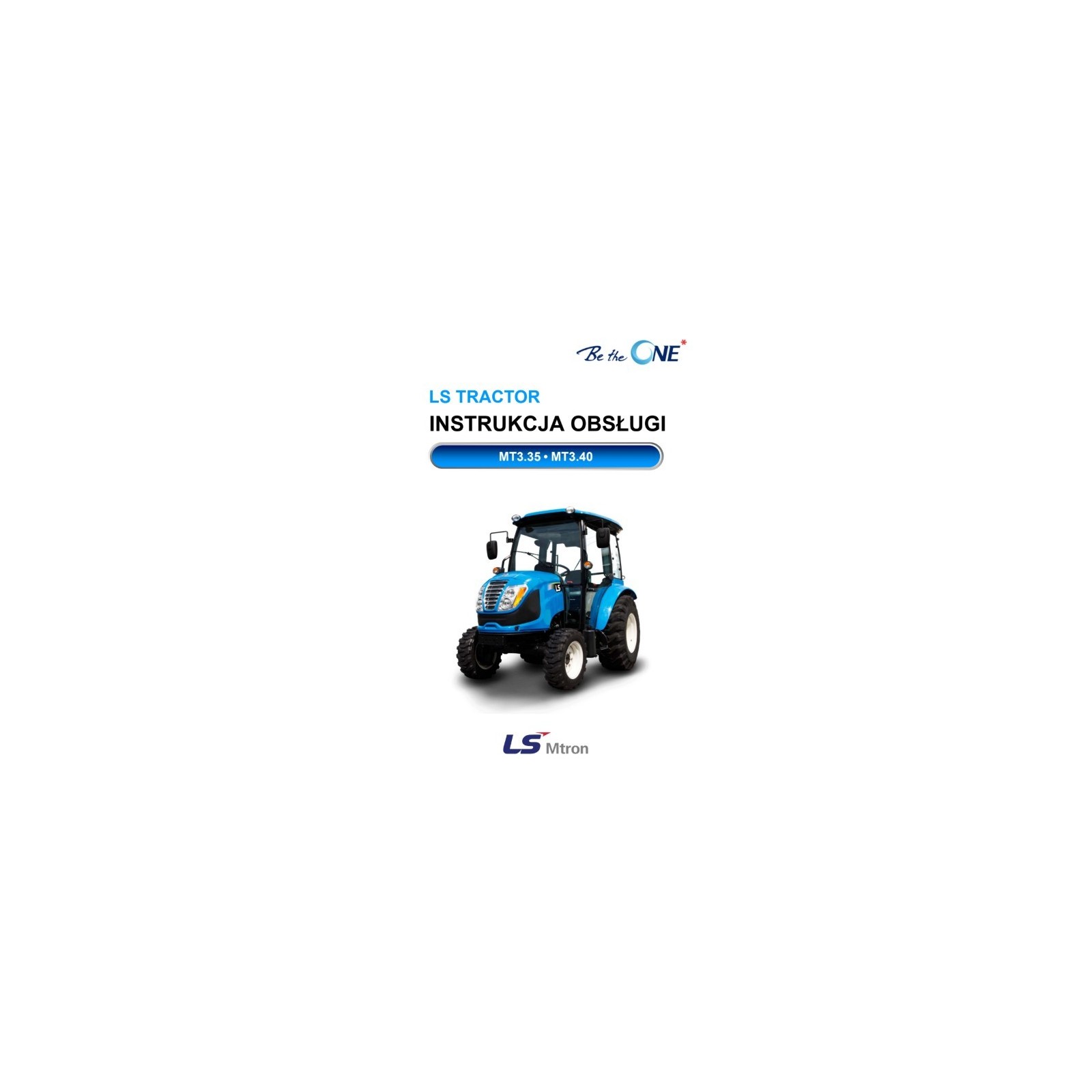 Manual de usuario del tractor LS MT3i / MT3.35 / MT3.40