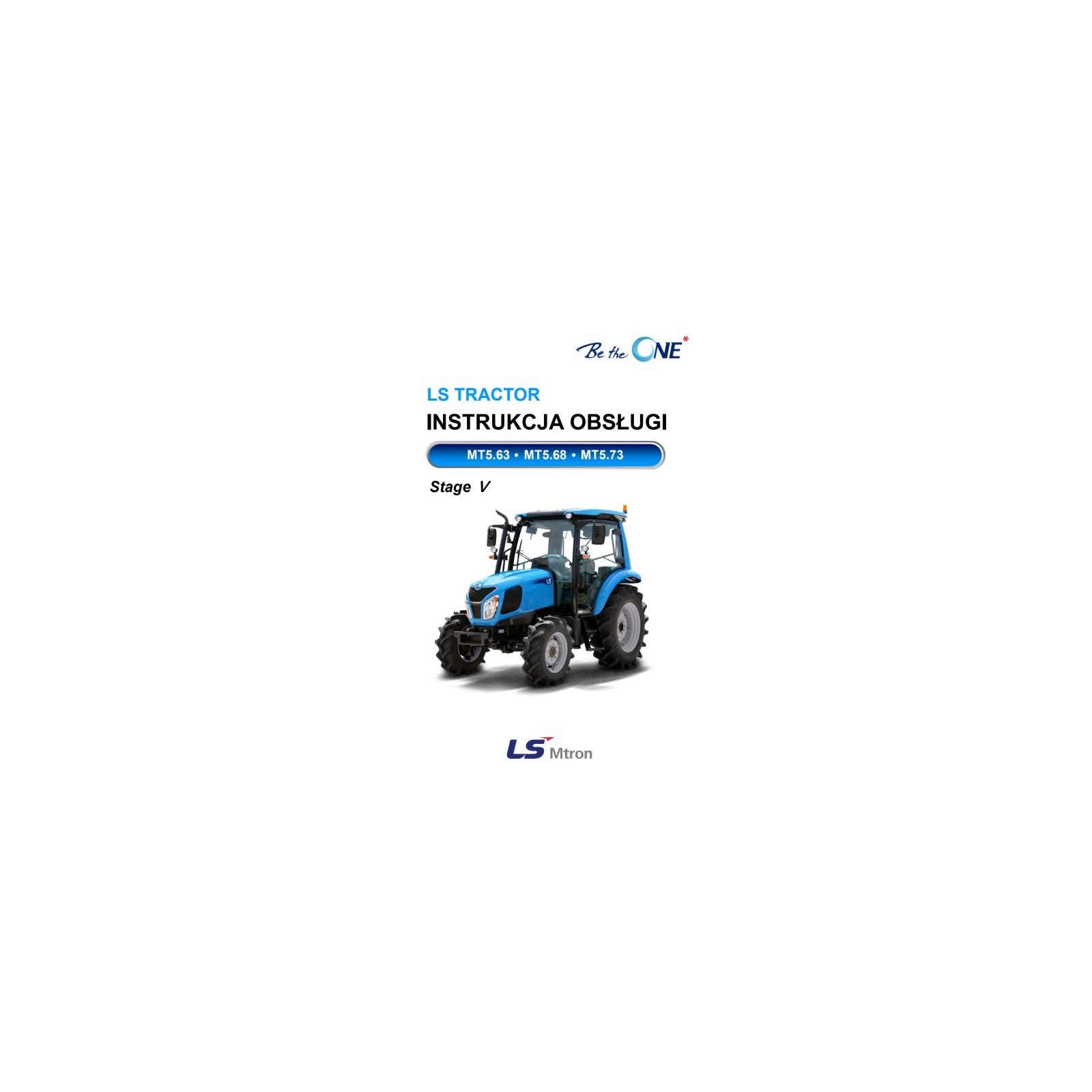 Manuel du propriétaire du tracteur LS MT5 / MT5.63 / MT5.68 / 5.73 Series