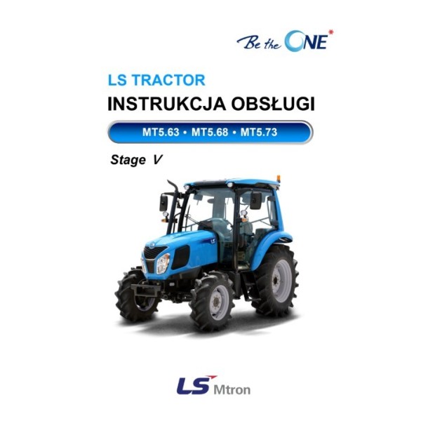 LS Tractor MT5 / MT5.63 / MT5.68 / 5.73 Series Bedienungsanleitung