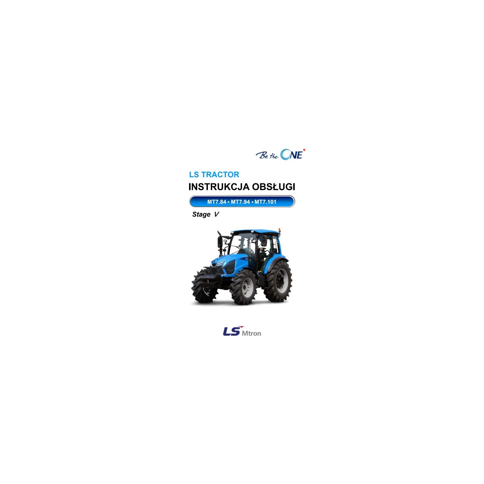 Instrukcja obsługi ciągnik LS Tractor Seria MT7 / MT7.84 / MT7.94 / MT7.101 | Traktor.com.pl