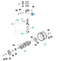 Piest motora / S4QT/ EGQ120 / Traktor LS / č. 40233509
