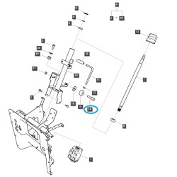 Steering Column Lock Bolt / TRG630 / LS Tractor / 40009522