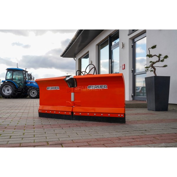 Sněžný pluh PK 150 cm, hydraulický (tříbodový závěs) 4FARMER