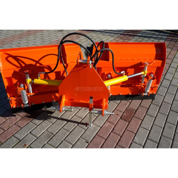 Arado de nieve PK 150 cm con flecha, hidráulico (enganche de tres puntos) 4FARMER