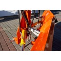 PK 150 cm arrow snow plow, hydraulic (three-point linkage) 4FARMER