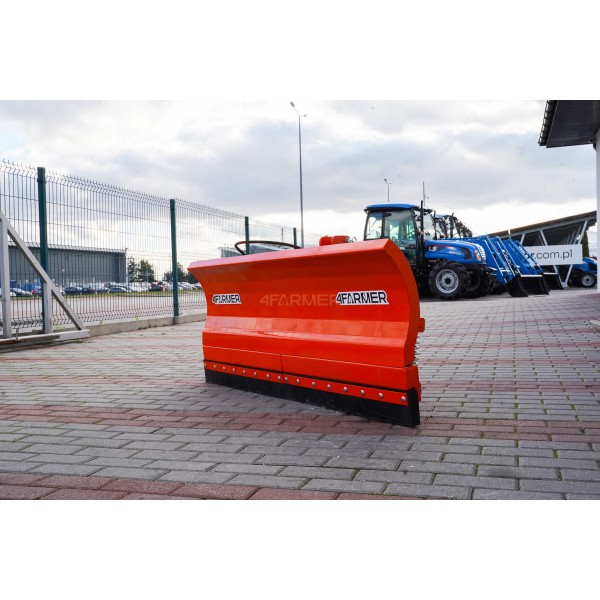 Pług do śniegu prosty PK 150 cm, hydrauliczny (TUZ) 4FARMER