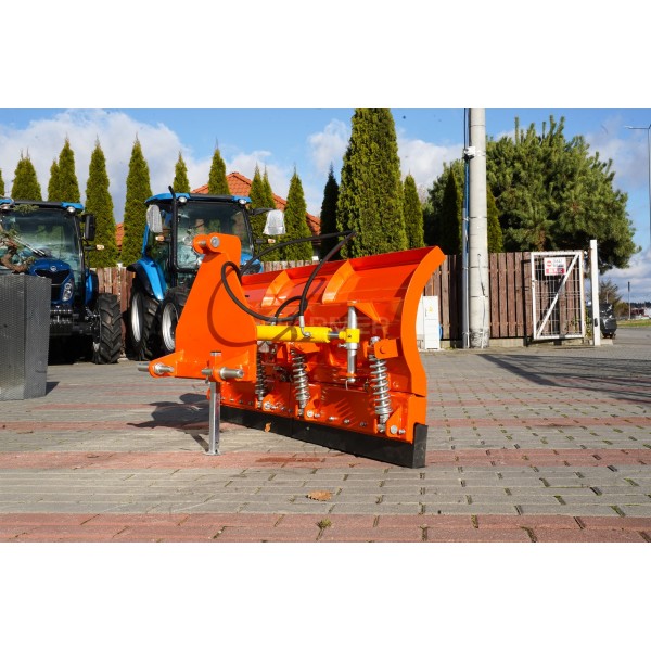 Rovný sněžný pluh PK 150 cm, hydraulický (tříbodový závěs) 4FARMER