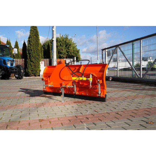 Rovný sněžný pluh PK 150 cm, hydraulický (tříbodový závěs) 4FARMER