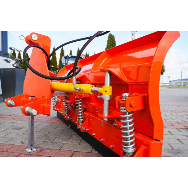 Rovný snehový pluh PK 150 cm, hydraulický (trojbodový záves) 4FARMER