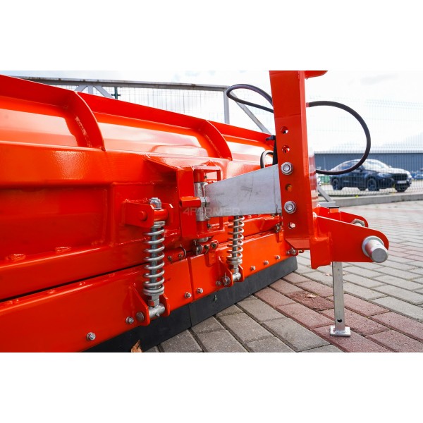 Rovný sněžný pluh PK 150 cm, hydraulický (tříbodový závěs) 4FARMER