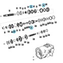 Bague conique de synchronisation d'engrenages, triple TRG281 / Tracteur LS / 40324799