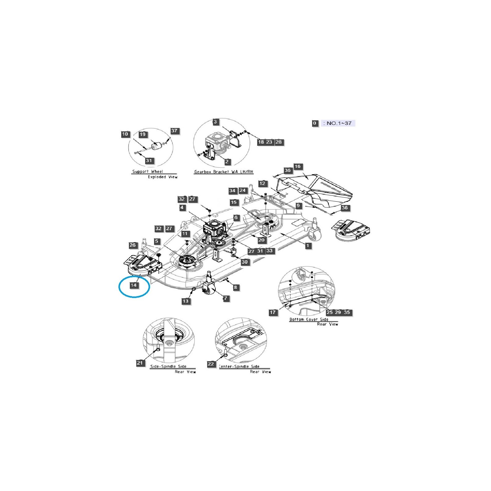 Couvercle de courroie trapézoïdale pour tondeuse LM1160 - Gauche / Tracteur LS / 40378313