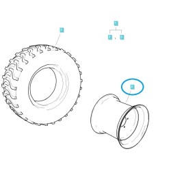 Felge W5X12-LI-TRG490 / 40408214