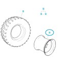 Felga W5X12-LI-TRG490 / 40408214 | Traktor.com.pl