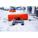 Lightweight straight snow plow 150 cm, for 4FARMER forklift