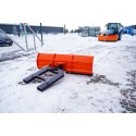 Ľahký rovný snehový pluh 150 cm, pre vysokozdvižný vozík 4FARMER