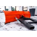 Lehký rovný sněžný pluh 150 cm, pro vysokozdvižný vozík 4FARMER