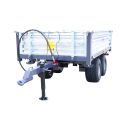 2.5T double-axle agricultural trailer with TRX lighting