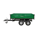 Two-axle agricultural trailer 2.5T with a 4FARMER tipper
