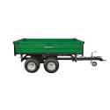 Two-axle agricultural trailer 2.5T with a 4FARMER tipper