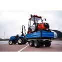 Two-axle agricultural trailer 2.5T with a 4FARMER tipper