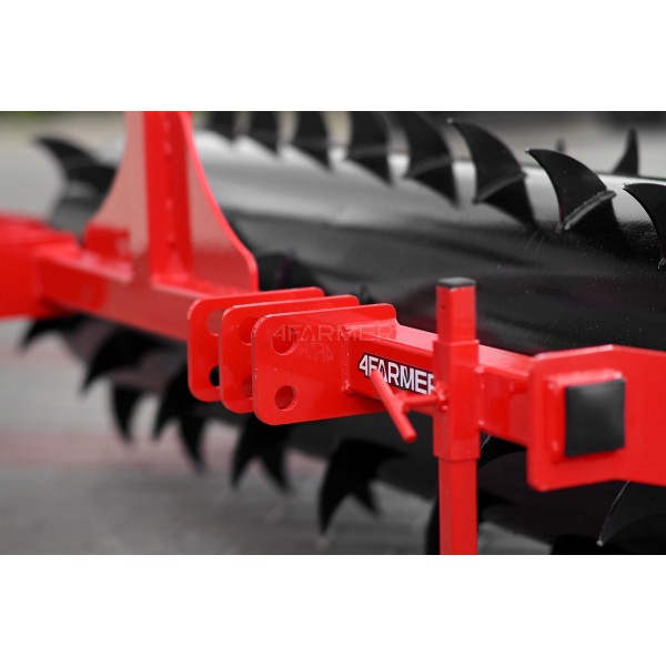 Rouleau denté, aérateur WZ3 200 cm 4FARMER