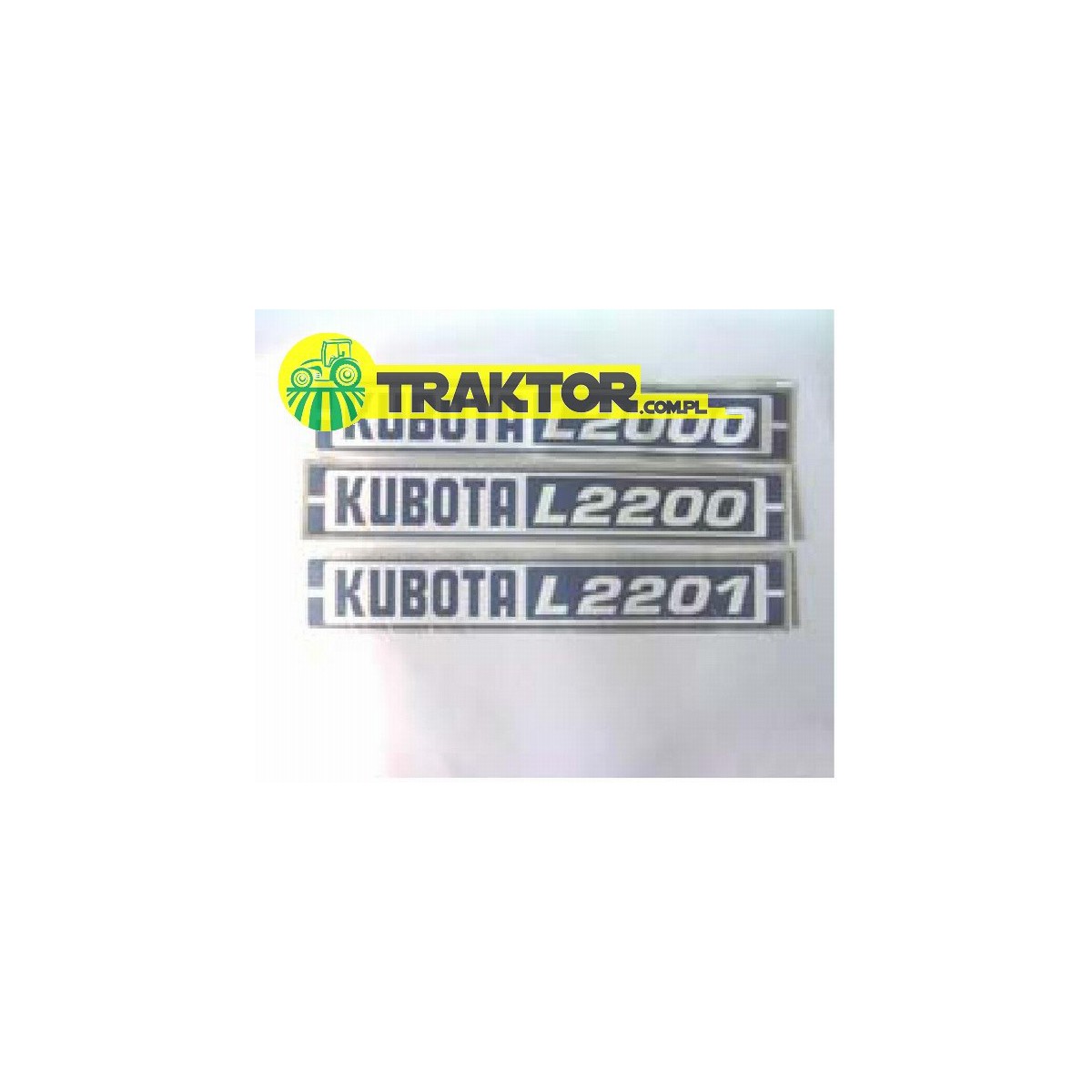 L2000 KUBOTA Sticker Set