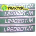 Cost of delivery: KUBOTA L2002 DT-M sticker set