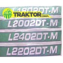 Cost of delivery: Sticker Set Kubota L2002 DT-M