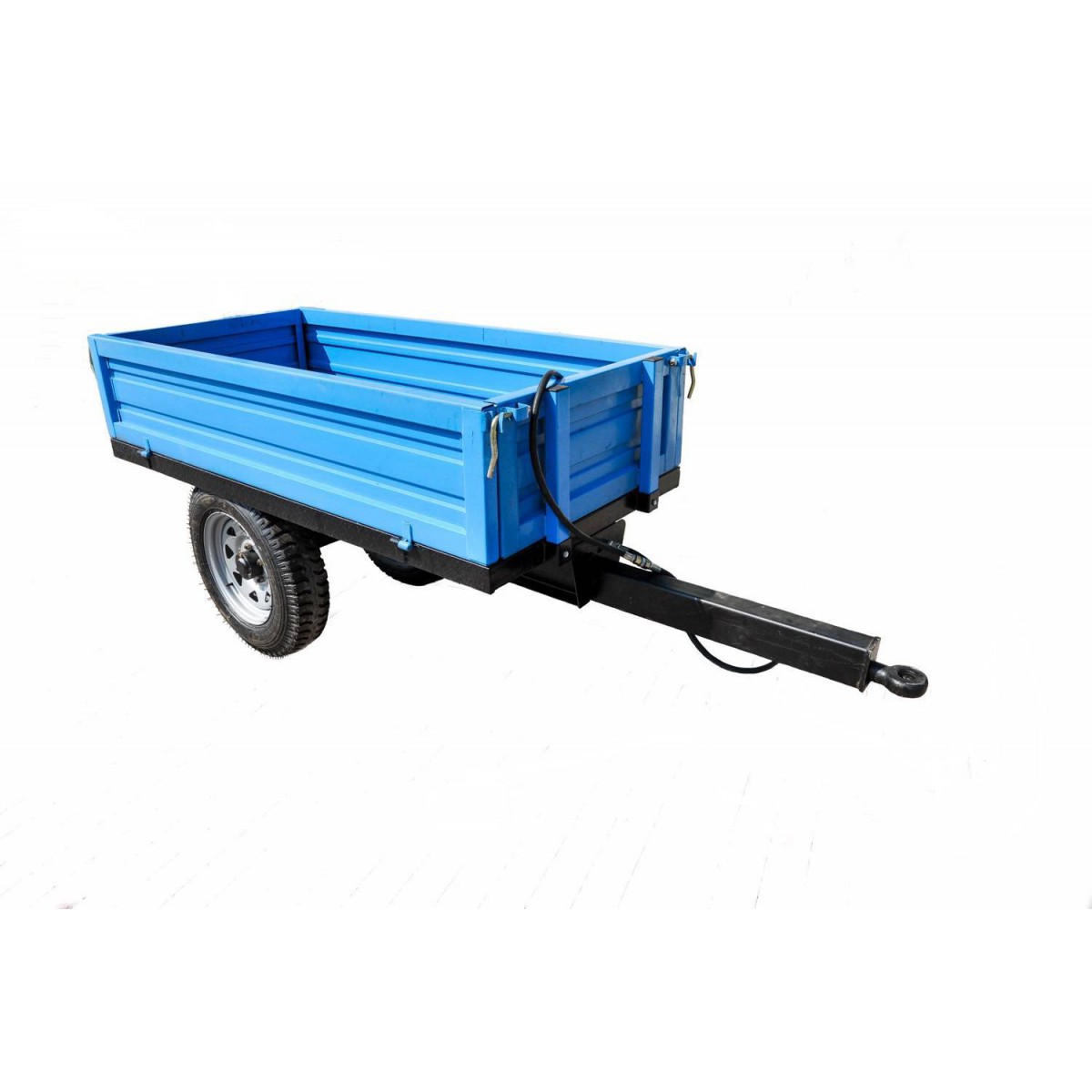 Single Axle Agricultural Trailer X Cm With Tipper