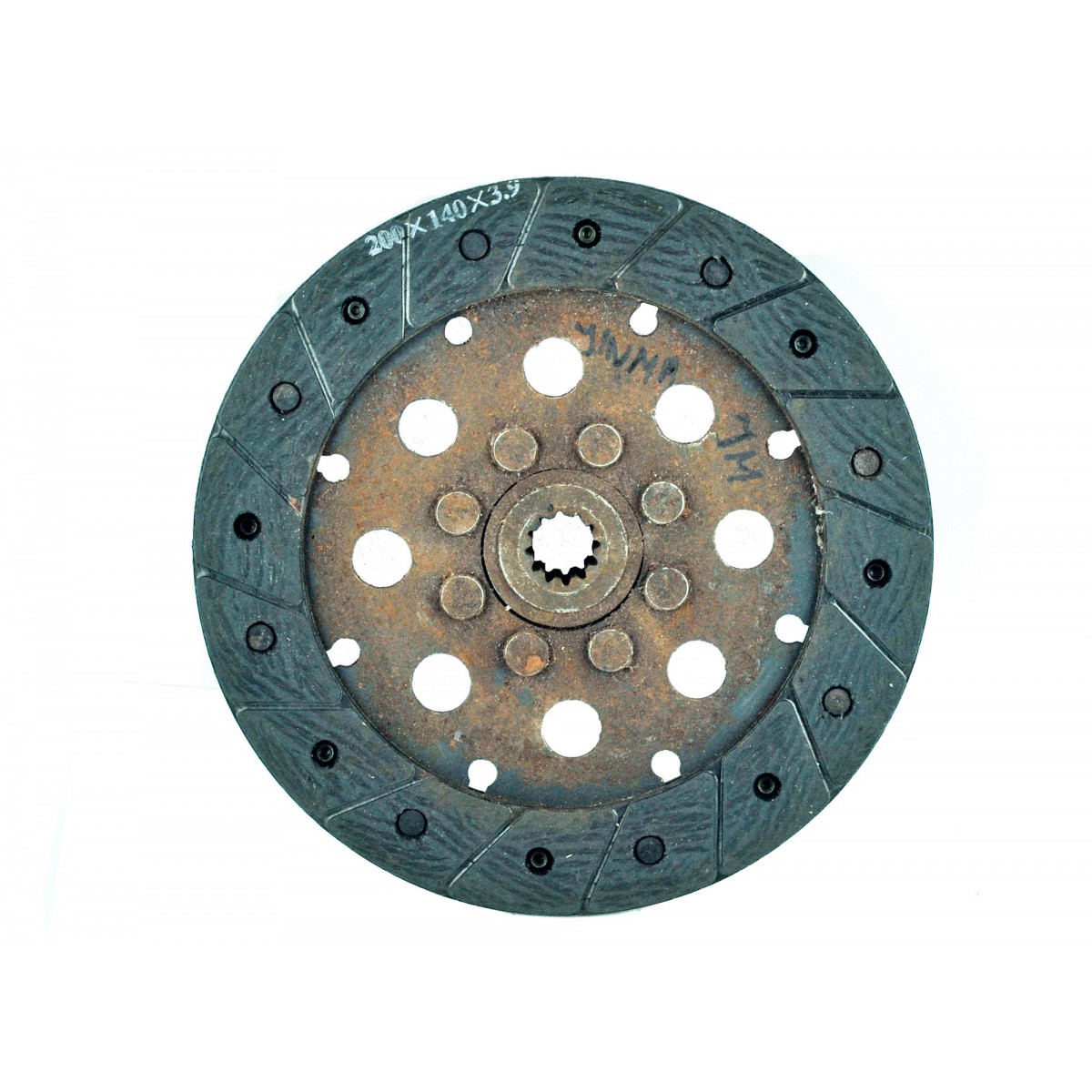 Clutch disc 12T Jinma 200x140x3.9