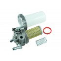 Cost of delivery: Universal fuel filter with tap, mesh filter and glass