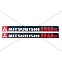 Naklejki Mitsubishi D1550FD | Traktor.com.pl