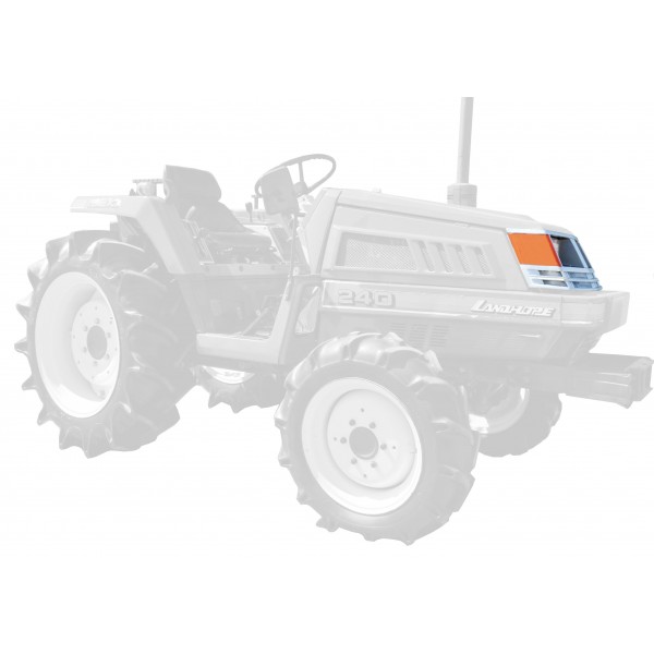 Grilovací lapač przód / Iseki TU180 / TU190 / TU200 / TU220 / TU240