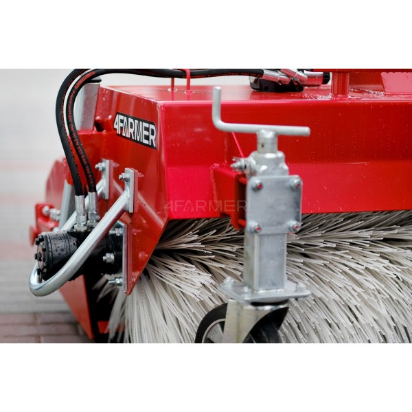 Sweeper 150 cm with basket 4FARMER