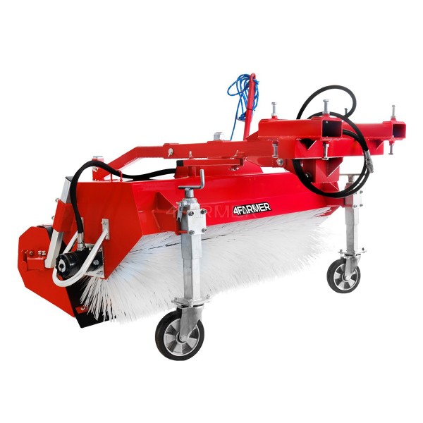 Zamiatarka 150 cm z koszem 4FARMER