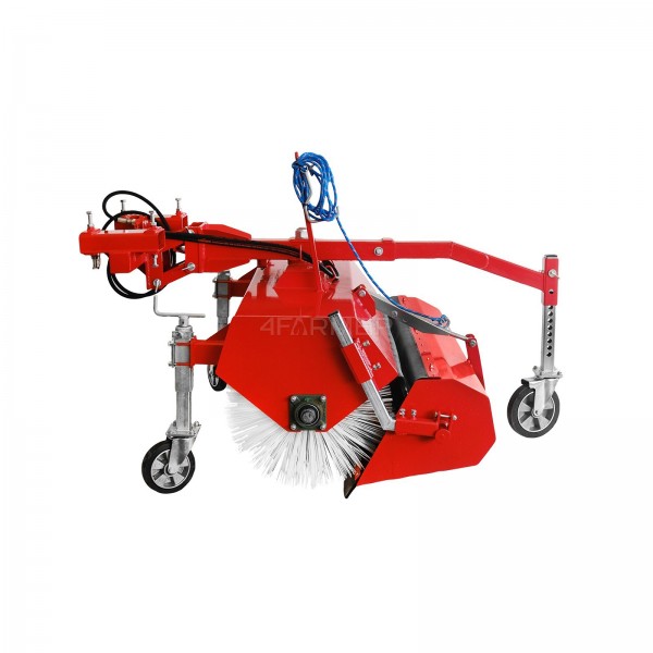 Zamiatarka 150 cm z koszem 4FARMER