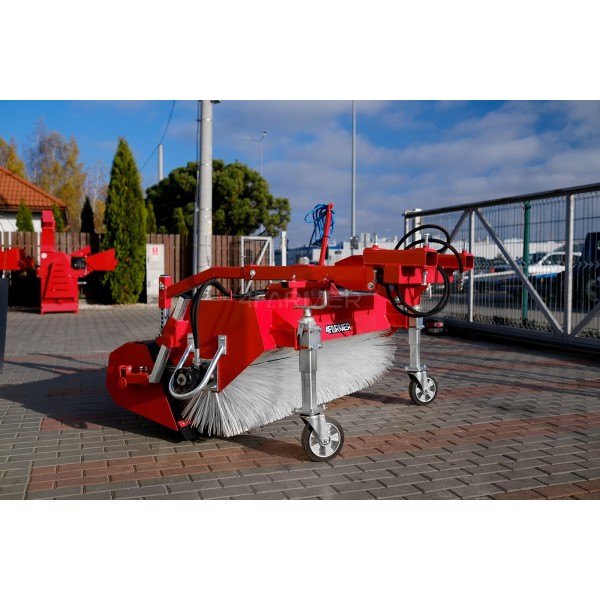 Zamiatarka 150 cm z koszem 4FARMER