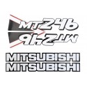 Samolepky Mitsubishi MT246