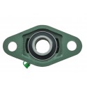 UC205 self-aligning bearing with housing 25x52x34x17 mm, UCFL205 OJM