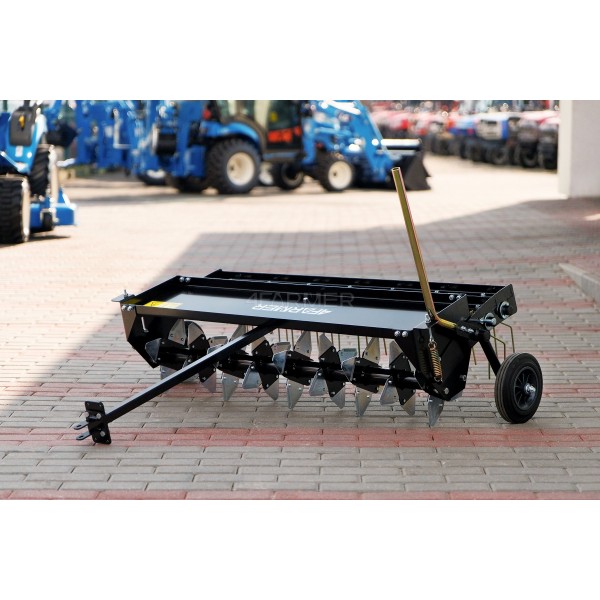 Escarificador - aireador para tractor - cortacésped 100cm 4FARMER