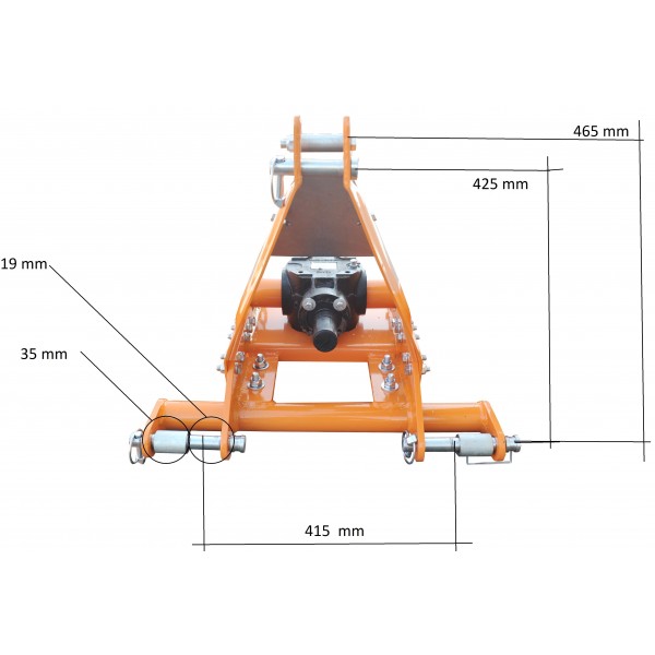 Motocultor ligero TL 85 Sanko