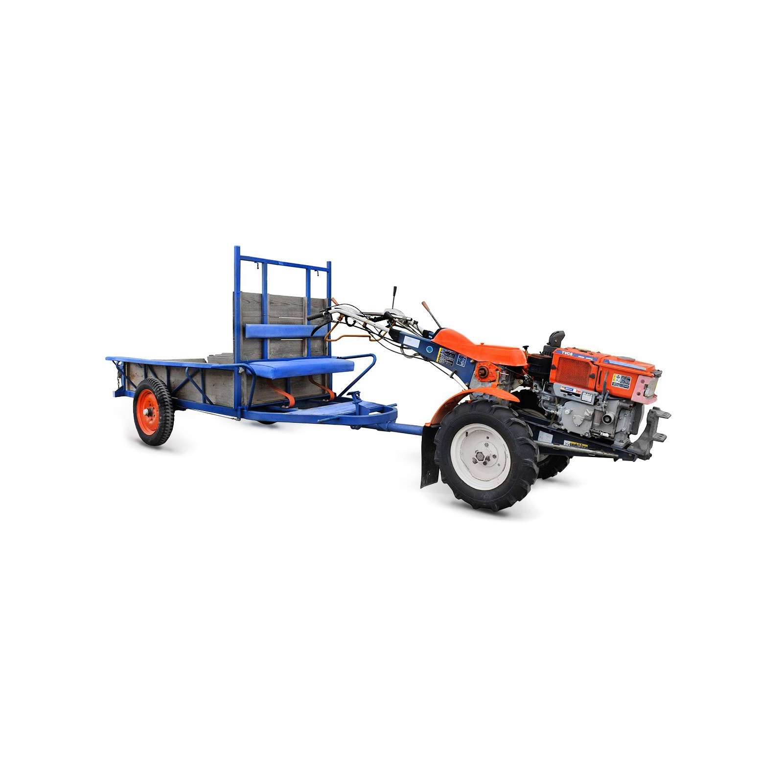 Sanglier Kubota KRA75/EA8 avec remorque