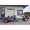 Kubota KRA75/EA8 dzik z przyczepą | Traktor.com.pl