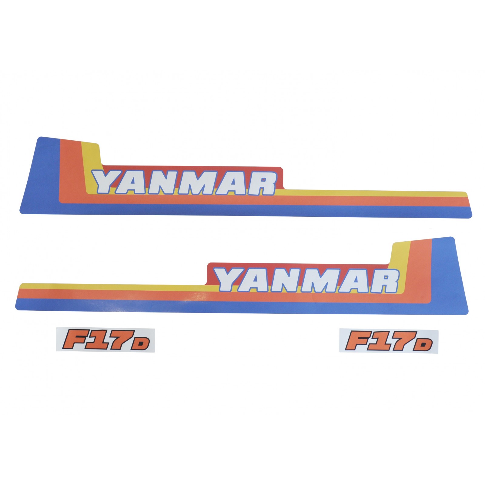 Nálepky Yanmar F17D
