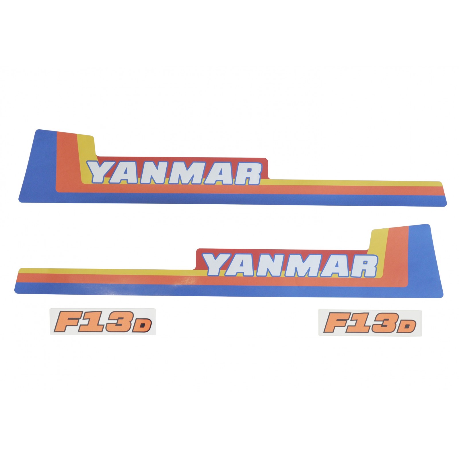 Naklejki Yanmar F13D | Traktor.com.pl