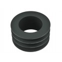 Polea 100 x 60 x 50 mm para 3 correas A13 para desbrozadora