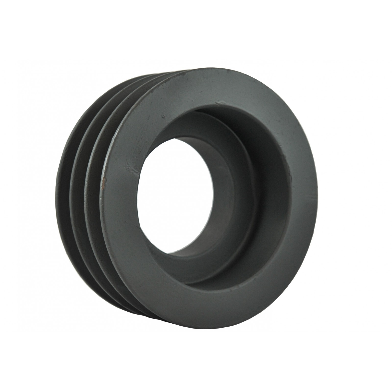 Koło pasowe 168 x 80 x 65 mm na 3 paski B17 do kosiarki bijakowej | Traktor.com.pl