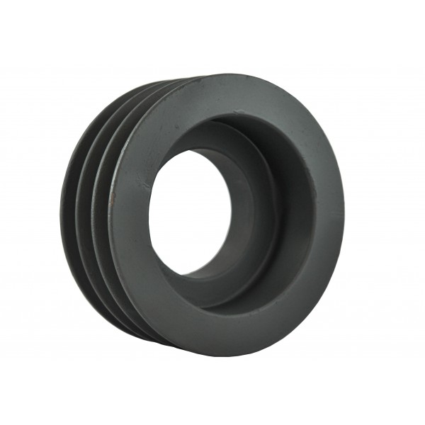 Koło pasowe 168 x 80 x 65 mm na 3 paski B17 do kosiarki bijakowej | Traktor.com.pl