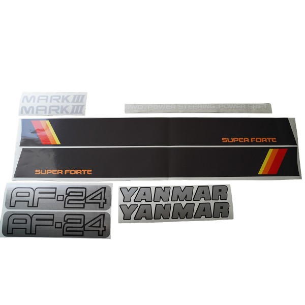 Autocollants Yanmar AF24 MARK III